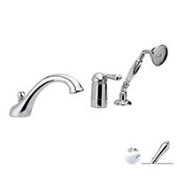 Nicolazzi Classica 3414 CR 75 смеситель на борт ванны, хром/ручка El Capitan