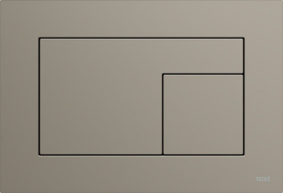 TECEvelvet Панель смыва унитаза для системы двойного смыва, цвет бежево-коричневый (9240730)