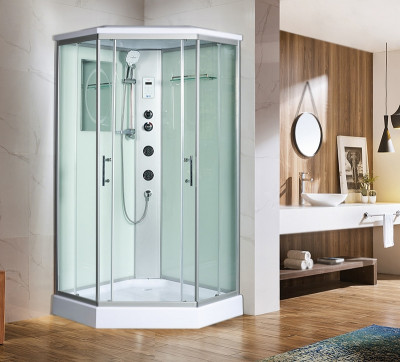 Душевая кабина WeltWasser WW500 Nesse 904 90x90 10000003284 профиль хром