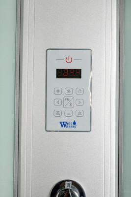 Душевая кабина WeltWasser WW500 Nesse 904 90x90 10000003284 профиль хром