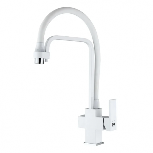 Смеситель для кухни Zorg Sanitary ZR 341-8 YF White под фильтр