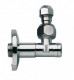 Уголок ш-ц (об.кл,флт) шарнир Remer RR121SN, хром  (121SN)
