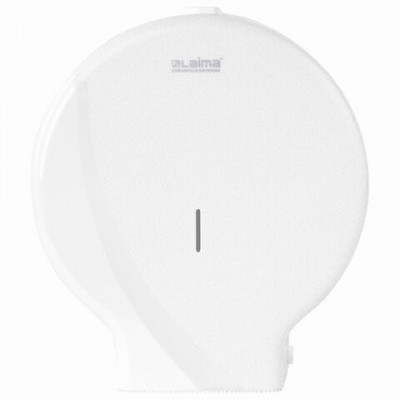 Диспенсер для туалетной бумаги LAIMA PROFESSIONAL ORIGINAL (Система T1), БОЛЬШОЙ, белый, ABS-пластик, 605768