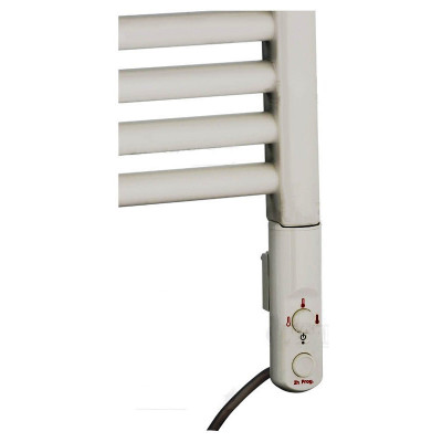 Zehnder Toga TE-120-050/DD полотенцесушитель электрический, нержавеющая сталь, 127,5см x 50см