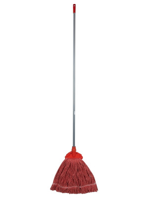 Швабра с мопом кентукки красный NV-MOP300R