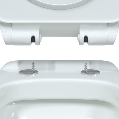 Унитаз Berges Albit S Rimless 082147 подвесной микролифт