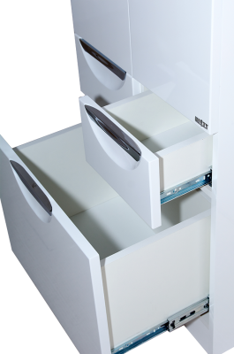 Пенал для ванной Misty Орхидея - 50 белый П-Жас05050-0112Я