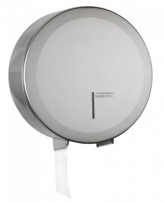 Диспенсер для туалетной бумаги Mediclinics PR2787CS, вместимость: макс. рулона 275 мм, материал: нержавеющая сталь, поверхность: матовая