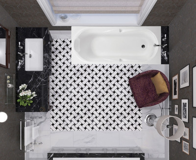 Акриловая ванна Vagnerplast Minerva 170x70 прямоугольная