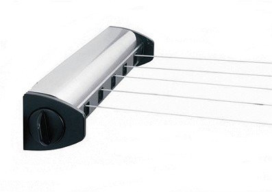 Brabantia Stainless Steel 385766 настенная сушилка для белья, вытяжная, хром