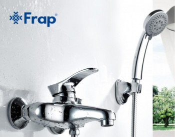 Смеситель Frap для ванны однорычажный стационарный хром (F3201)