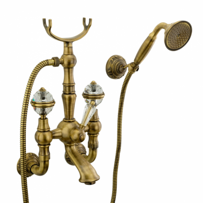 MIGLIORE Cristalia SWAROVSKI 18582 смеситель для душа, бронза