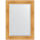 Зеркало настенное Evoform Exclusive 109х79 BY 3470 с фацетом в багетной раме Травленое золото 99 мм  (BY 3470)