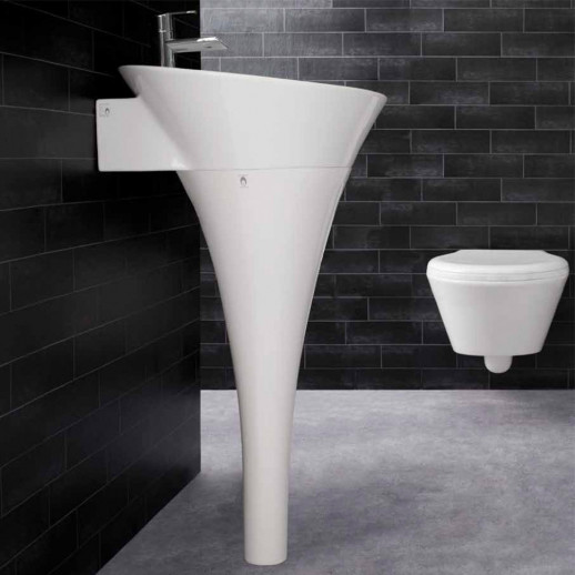 CERAMICA ALA ICE 21CL пьедестал для раковины, белый