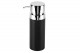 Дозатор для жидкого мыла Primanova черный (0.3л) LENOX, 6.5х 18.5х6.5 см пластик M-E31-06  (M-E31-06)