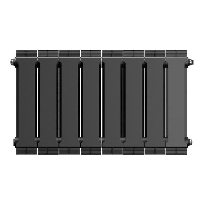 Радиатор Royal Thermo PianoForte 300 /Noir Sable - 8 секций (RTPNS30008)