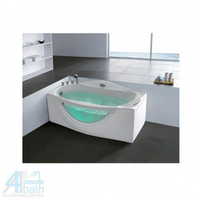 Акриловая ванна GEMY G9072 C L 171х92х77 см, белая