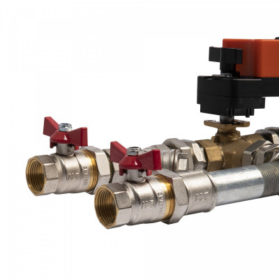 Узел смесительный с гибкими подводками Shuft MST 25-40-4.0-C24-F-TC SHUFT