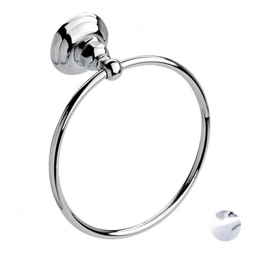 Nicolazzi Classica 1485 CR полотенцедержатель "кольцо", хром