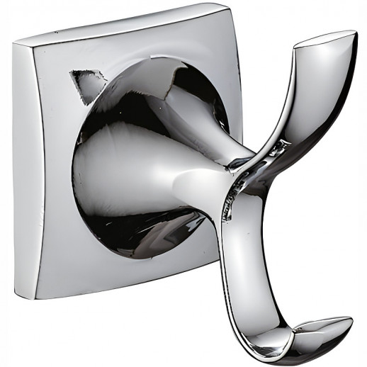 Двойной крючок Haiba HB8505 (металл) хром