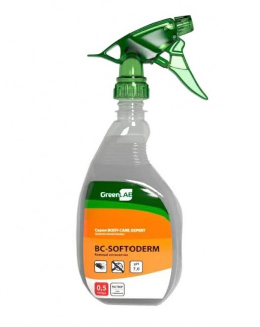 BC-SOFTODERM 0,5 литра антисептик спрей для рук
