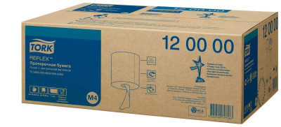 Протирочная бумага Tork Reflex™ 1 сл белая М4 Universal