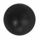 Накладка на слив для раковины ABBER AC0014MB черная матовая, керамика  (AC0014MB)