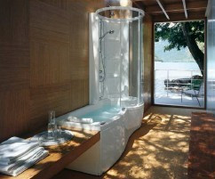 JACUZZI TWIN PREMIUM  DX  гидромассажная ванна с душевой кабиной