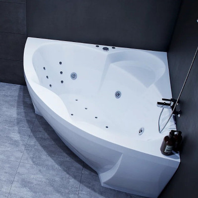 Акриловая угловая ванна AQUATEK Поларис-1 140х140 POL1-0000030 (Белый)