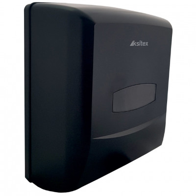 Ksitex TH-8238B диспенсер листовых полотенец V-сложения, черный