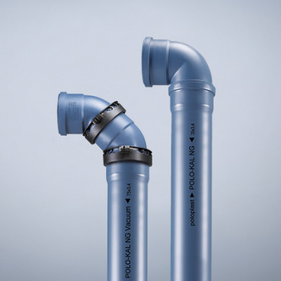 Ревизия PKRE DN160, длина 244 мм, с предустановленными уплотнительными кольцами, синий POLOPLAST POLO-KAL NG (P2346)