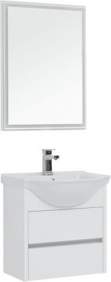 Мебель для ванной Aquanet Сидней 60 белый напольная/подвесная (00244671)