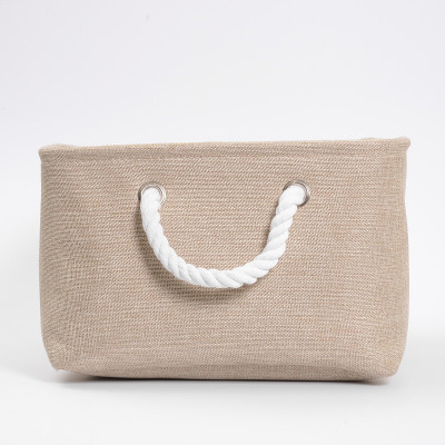 Бельевая корзина WasserKRAFT Aisch WB-550-S бежевая