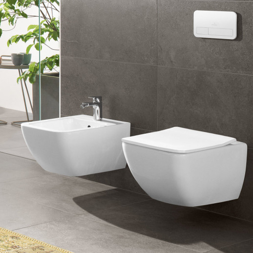 Villeroy&Boch Venticello 4611R001 унитаз подвесной с открытым смывным краем 37,5 см х 56,5 см, белый (чаша)