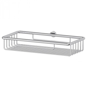 FBS Universal UNI 041 прямоугольная полочка-решетка, 22 см, компонент, хром