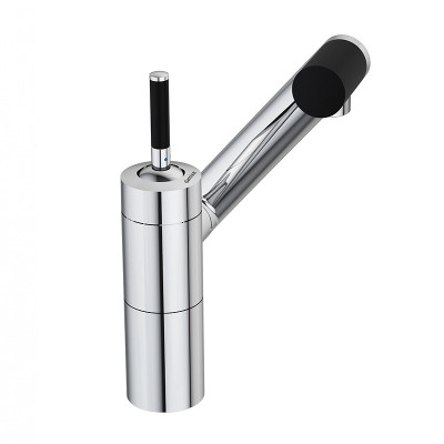 Смеситель для раковины Damixa Arc 290217464 хром черный однорычажный