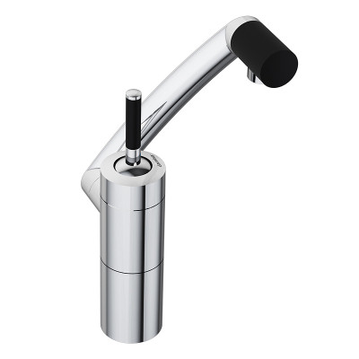 Смеситель для раковины Damixa Arc 290217464 хром черный однорычажный