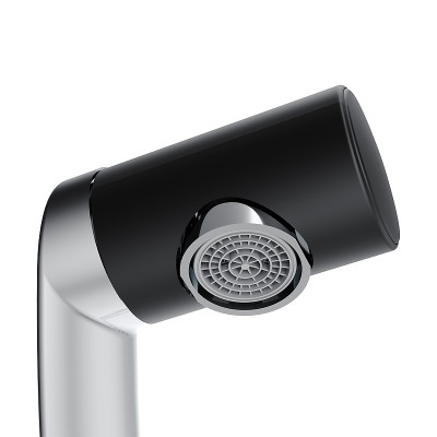 Смеситель для раковины Damixa Arc 290217464 хром черный однорычажный