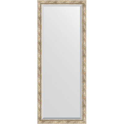 Зеркало напольное Evoform Exclusive Floor 198х78 BY 6104 с фацетом в багетной раме Прованс с плетением 70 мм