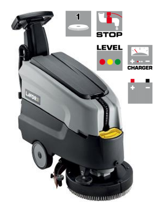 Lavor Pro Dynamic 45 B аккумуляторная поломоечная машина