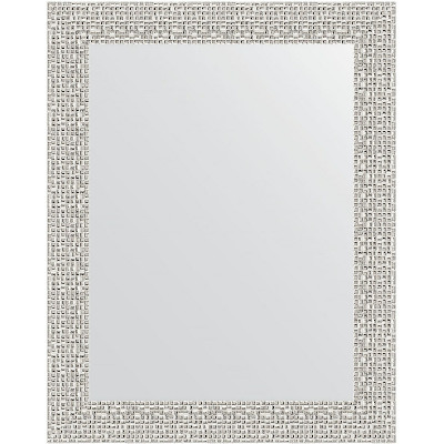 Зеркало настенное Evoform Definite 48х38 BY 3004 в багетной раме Мозаика хром 46 мм