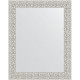 Зеркало настенное Evoform Definite 48х38 BY 3004 в багетной раме Мозаика хром 46 мм  (BY 3004)