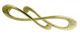 Ручка-скоба Cezares WMN602.128.DPWG Инфинити, белое золото с белой крошкой, 128 мм  (WMN602.128.DPWG)