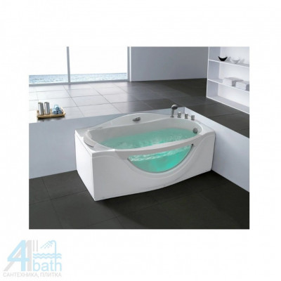 Акриловая ванна GEMY G9072 C R 171х92х77 см, белая