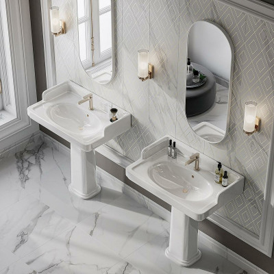 Раковина подвесная Kerama Marazzi Pompei 80 PO.wb.80 белая глянцевая прямоугольная