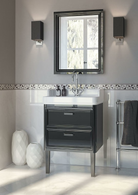 Раковина подвесная Kerama Marazzi Pompei 80 PO.wb.80 белая глянцевая прямоугольная