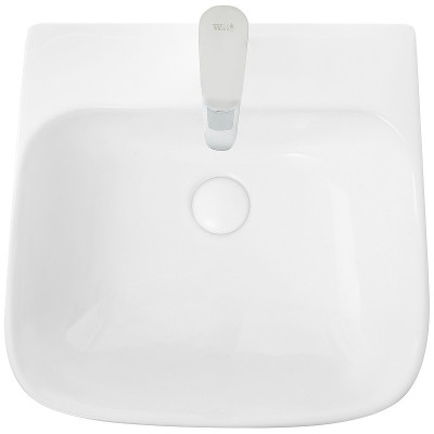 Раковина WeltWasser Rotbach 007 GL-WT 45 10000005492 белый прямоугольная