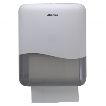 Диспенсер бумажных полотенец Ksitex TH-906W Z-сложения белый