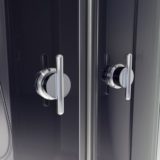 Душевая кабина Niagara Eco 90x90 E90/26Q/TN/BK квадратная