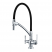 Смеситель для кухни Zorg Sanitary ZR 347-6 YF под фильтр, черный/хром